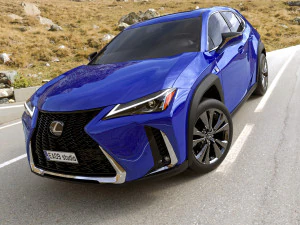 Lexus UX200 F Sport 3D Model