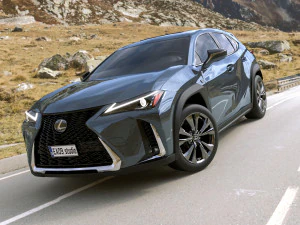 Lexus UX200 F Sport 3D Model