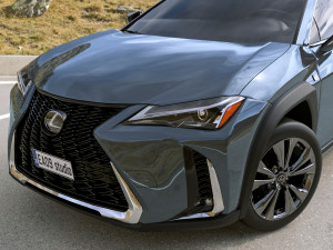 Lexus UX200 F Sport 3D-Modell