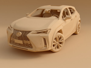 Lexus UX200 F Sport 3D-Modell