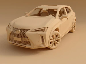 Lexus UX200 F Sport 3D Model
