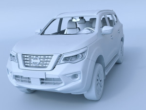 Nissan Terra 3D Модель