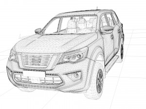 Nissan Terra 3D Модель