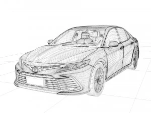 Toyota Camry 25Q 3D Model