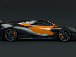 McLaren Sabre 3D 模型