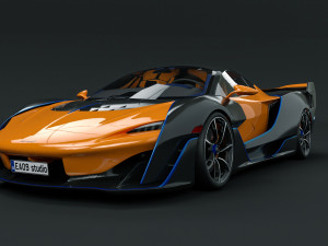 McLaren Sabre 3D 模型