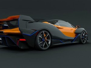 McLaren Sabre 3D 模型