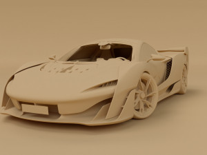 McLaren Sabre 3D 模型