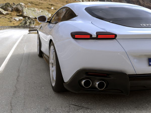 Ferrari Roma 3D 模型