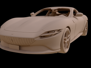 Ferrari Roma 3D 模型