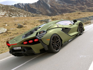 Lamborghinii Sian 3D Model