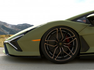 Lamborghinii Sian 3D Model