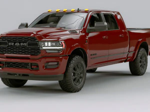RAM 2500 LIMITED MEGA CAB 3D Model