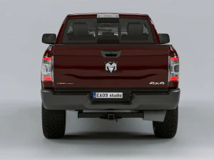 RAM 2500 LIMITED MEGA CAB 3D Model