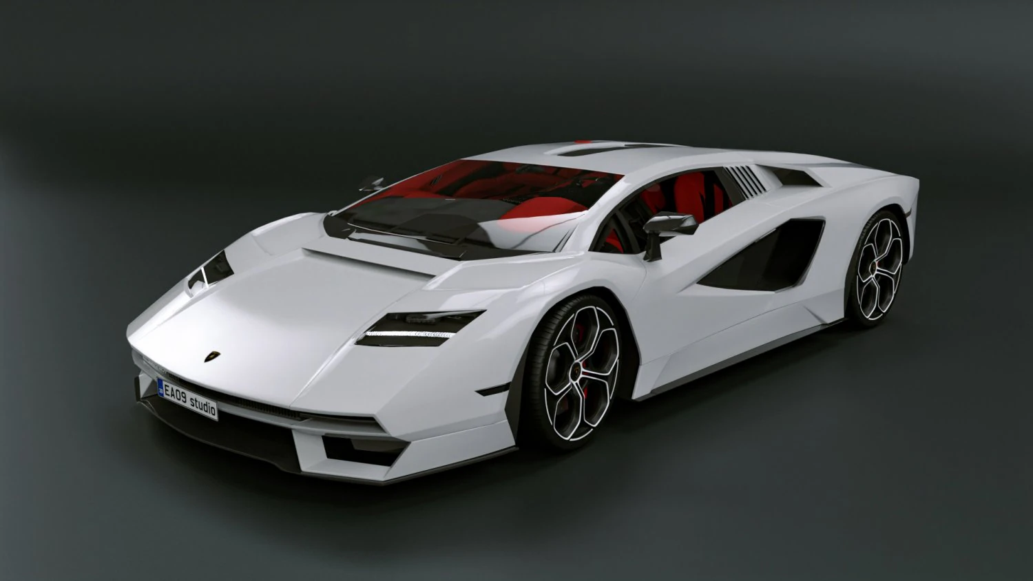 Lamborghini-Countach 3D Model .c4d .max .obj .3ds .fbx .stl .blend 