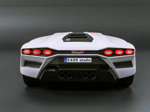 Lamborghini-Countach 3D Model