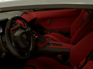 Lamborghini-Countach 3D 模型