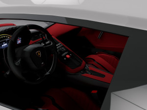 Lamborghini-Countach 3D 模型