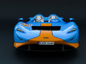 McLaren Elva 3D Model