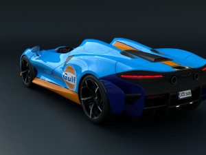 McLaren Elva 3D Модель