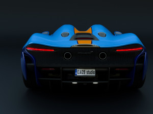 McLaren Elva 3D Модель