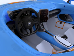 McLaren Elva 3D Модель