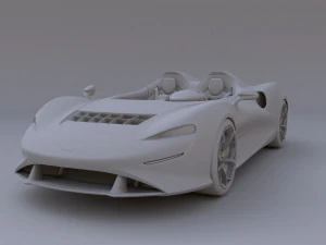 McLaren Elva 3D Model