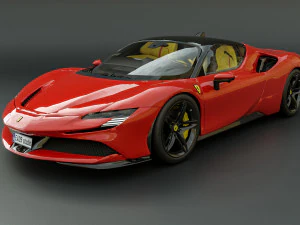 FERRARI SF90 Stradale Modelo 3D