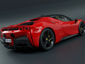 FERRARI SF90 Stradale 3D 模型