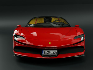 FERRARI SF90 Stradale 3D 模型