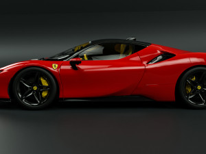 FERRARI SF90 Stradale 3D 模型