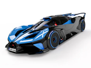 Bugatti Bolide Model 3D