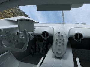 Bugatti Bolide 3D Model