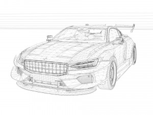 Polestar 1 NFS Modelo 3D