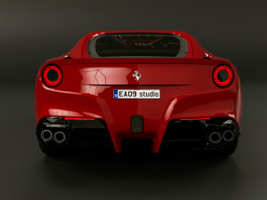 Ferrari F12 Berlinetta 3D 模型