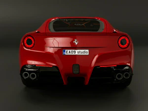 Ferrari F12 Berlinetta 3D Model