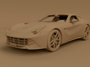 Ferrari F12 Berlinetta 3D 模型