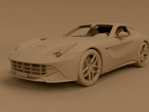 Ferrari F12 Berlinetta 3D Model