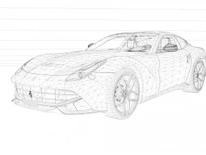 Ferrari F12 Berlinetta 3D Model