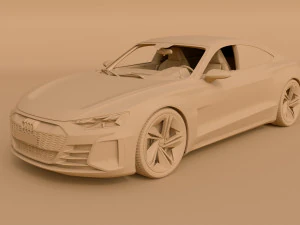 Audi e-tron GT 3D Model