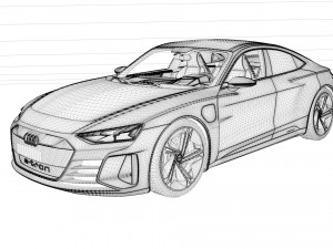 Audi e-tron GT Modelo 3D
