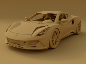 Lotus Emira V6 3D Model