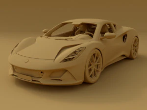 Lotus Emira V6 3D Model