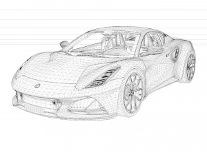 Lotus Emira V6 3D Model