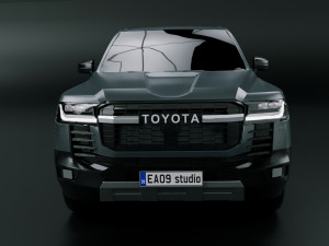 2022 Toyota Land Cruiser GR Sports 3D Model