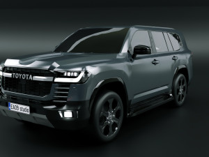 2022 Toyota Land Cruiser GR Sports 3D Model