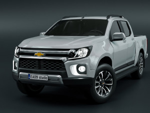Chevrolet S10 2022 3D मॉडल