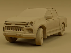 Chevrolet S10 2022 3D Model