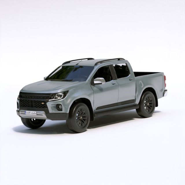 Chevrolet s10 High Country 3D मॉडल .c4d .max .obj .3ds .fbx .stl .blend 