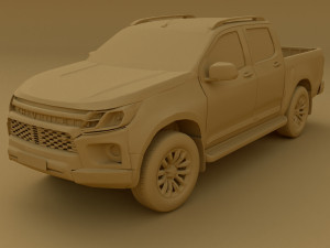 Chevrolet s10 High Country 3D मॉडल